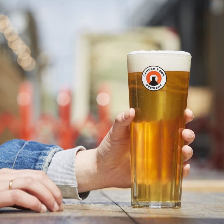 Cover Image for Buy 1 get 1 free on a pint of Camden Hells at The Rising Sun