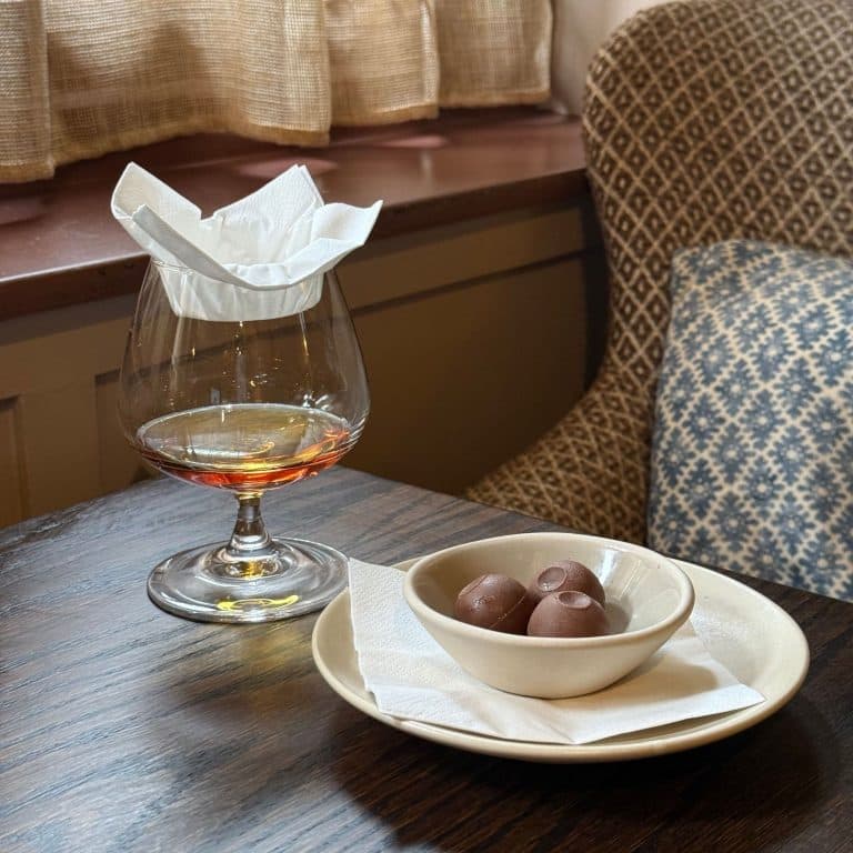Cover Image for Compliment Truffles when you order Rémy Martin VSOP Cognac at The Rising Sun